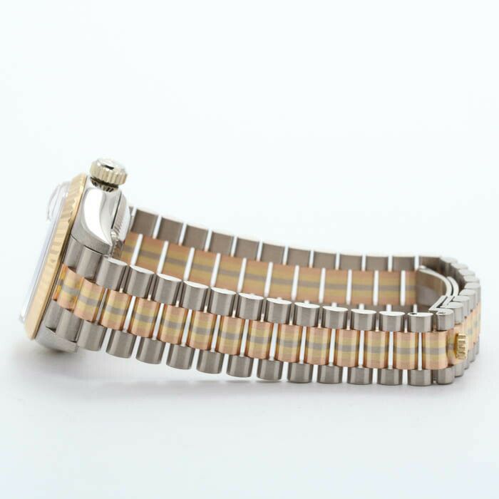 【仮】ロレックス【ROLEX】オイスターパーペチュアルデイトジャスト69179GBICレディースコパーピンクK18ホワイトゴールド/K18イエローゴールド腕時計時計OYSTERPERPETUALDATEJUSTCOPPERPINKK18WG/K18YG【中古】