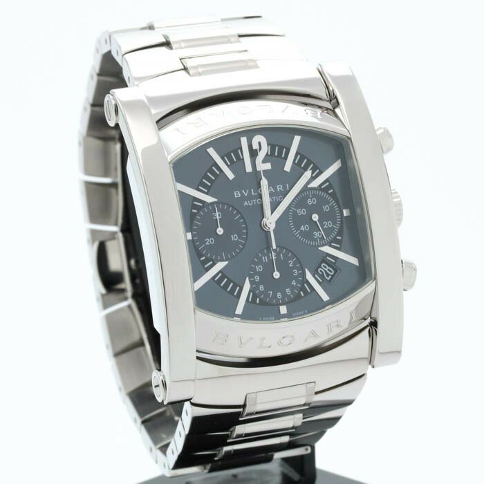 中古】BVLGARI ASSIOMA CHRONOGRAPH ブルガリ アショーマ クロノグラフ  