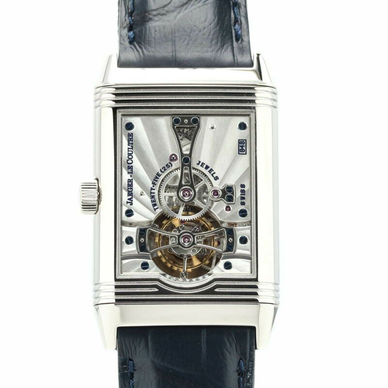 【仮】ジャガー・ルクルト【JAEGERLECOULTRE】レベルソプラチナNo.2Q2176402(270.6.48/217.64.40)メンズグレープラチナ腕時計時計REVERSOPLATINUMNUMBERTWOGRAYPT【中古】