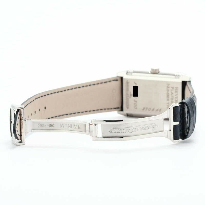 【仮】ジャガー・ルクルト【JAEGERLECOULTRE】レベルソプラチナNo.2Q2176402(270.6.48/217.64.40)メンズグレープラチナ腕時計時計REVERSOPLATINUMNUMBERTWOGRAYPT【中古】
