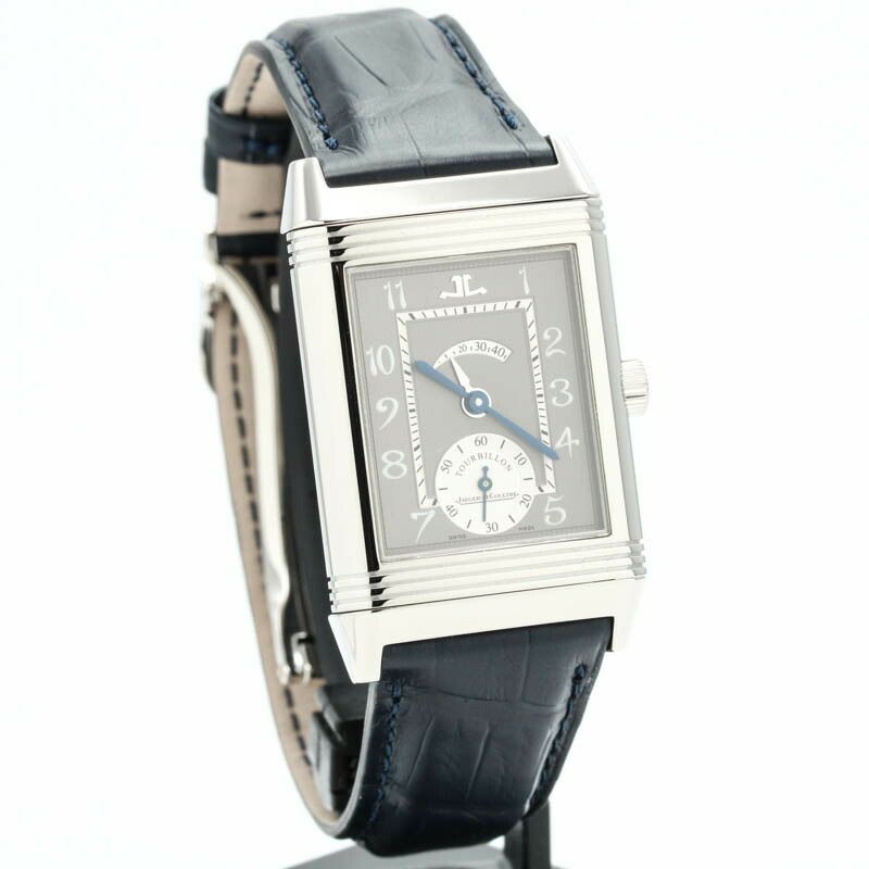 【仮】ジャガー・ルクルト【JAEGERLECOULTRE】レベルソプラチナNo.2Q2176402(270.6.48/217.64.40)メンズグレープラチナ腕時計時計REVERSOPLATINUMNUMBERTWOGRAYPT【中古】