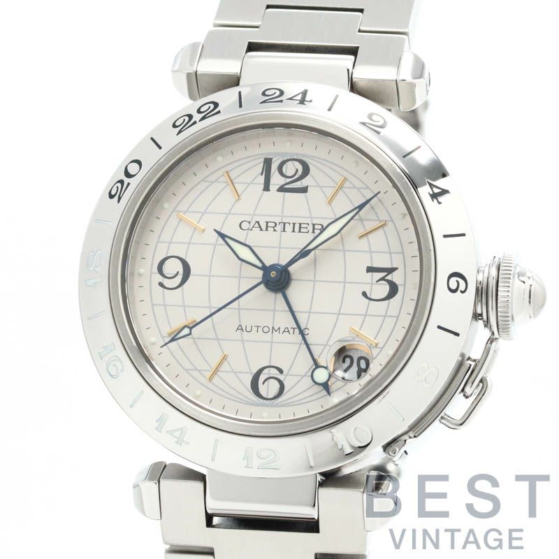 【中古】CARTIER PASHA C MERIDIAN GMT カルティエ パシャC メリディアン GMT  W31029M7｜ヴィンテージブランド｜時計・腕時計の通販サイトBEST ISHIDA（正規・中古販売店）