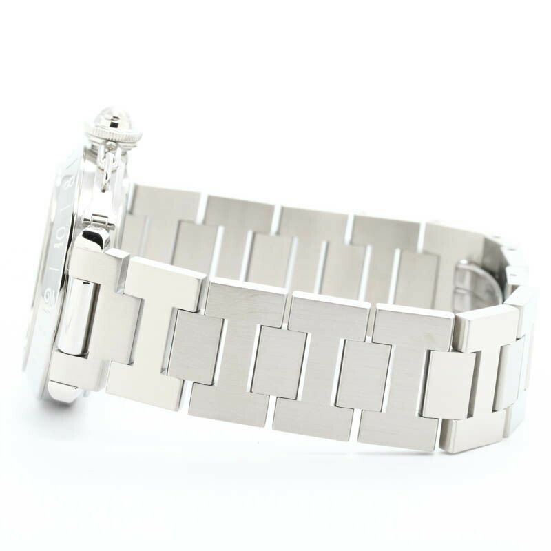 【仮】カルティエ【CARTIER】パシャCメリディアンGMTW31029M7メンズシルバーステンレススティール腕時計時計PASHACMERIDIANGMTSILVERSS【中古】