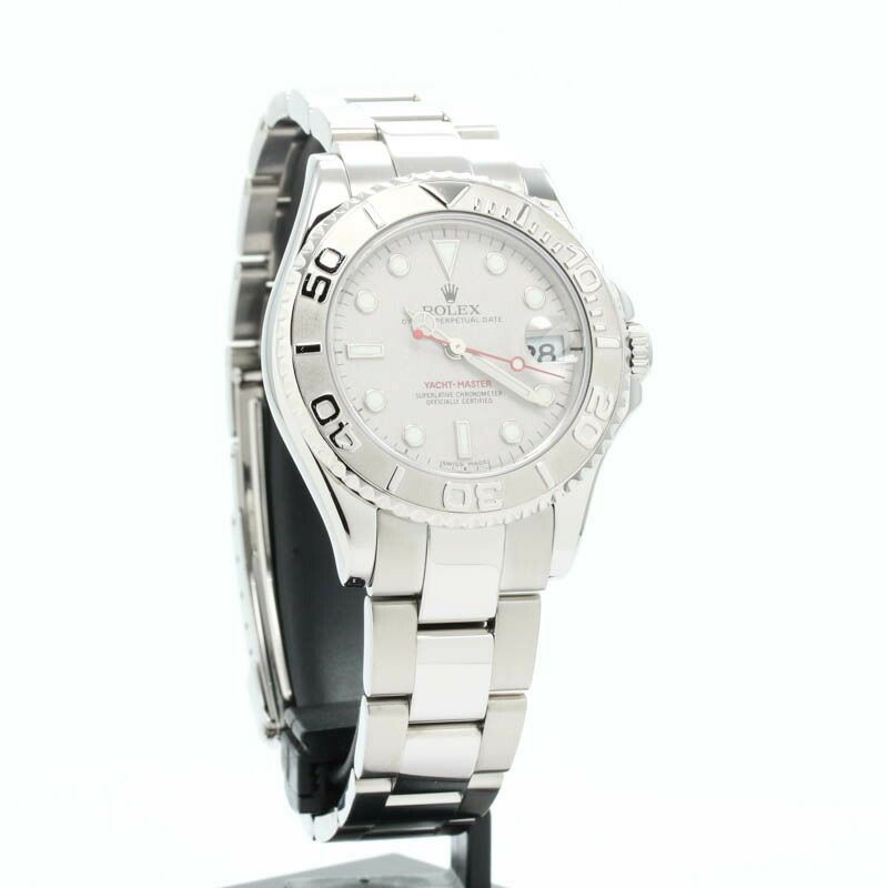 【仮】ロレックス【ROLEX】ヨットマスターロレジウム168622ボーイズシルバープラチナ/ステンレススティール腕時計時計YACHT-MASTERROLESIUMSILVERPT/SS【中古】