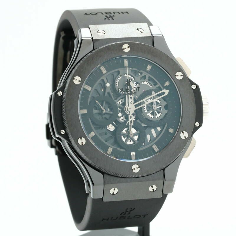 中古】HUBLOT BIG BANG AEROBAN ALL BLACK ウブロ ビッグバン 