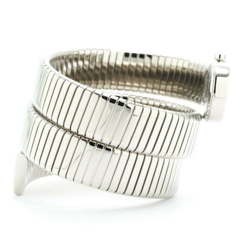 【仮】ブルガリ【BVLGARI】ブルガリブルガリトゥボガスBB191TS/12レディースブラックステンレススティール腕時計時計BVLGARIBVLGARITUBOGASBLACKSS【中古】