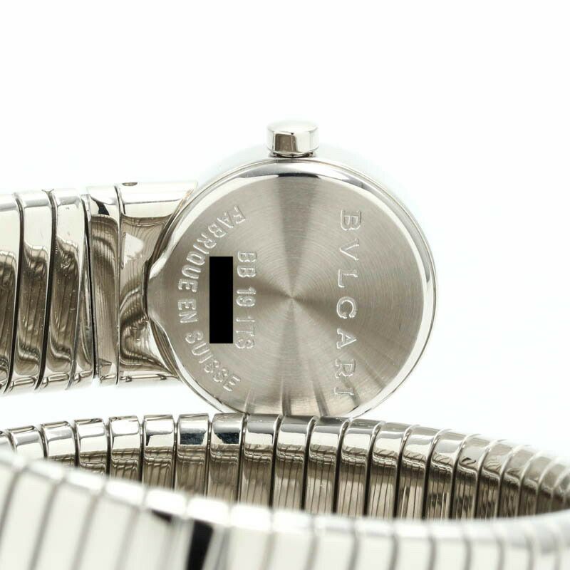 【仮】ブルガリ【BVLGARI】ブルガリブルガリトゥボガスBB191TS/12レディースブラックステンレススティール腕時計時計BVLGARIBVLGARITUBOGASBLACKSS【中古】
