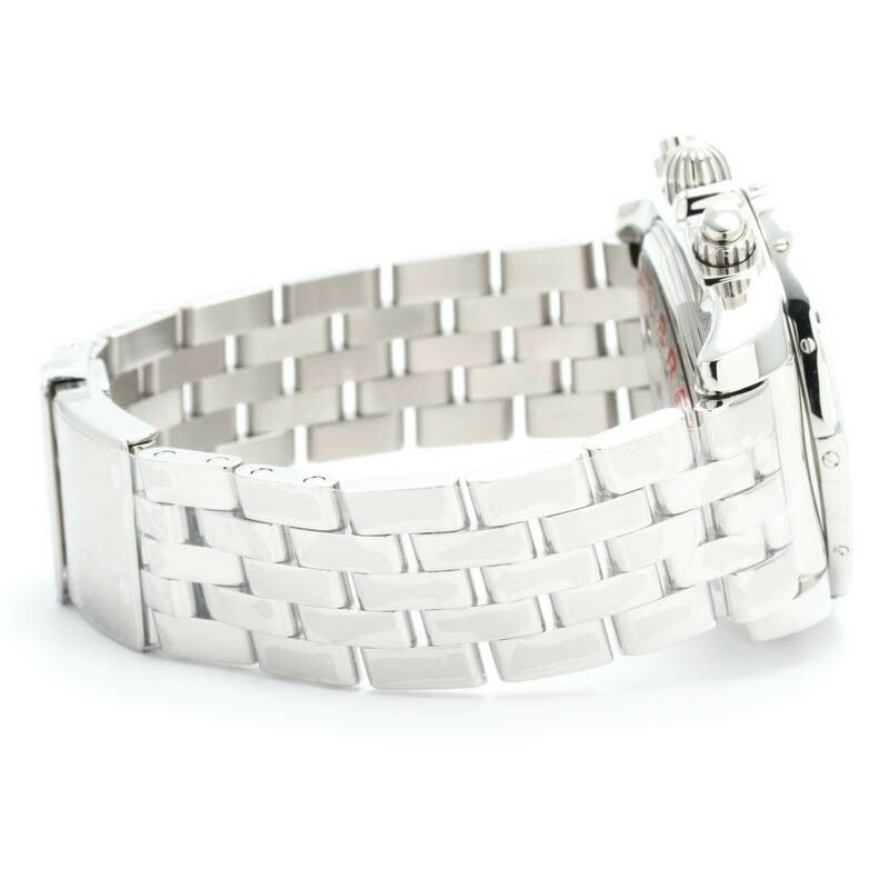 【仮】ブライトリング【BREITLING】クロノマット44AB0110(A011K22PA)メンズミラージュレッドステンレススティール腕時計時計CHRONOMAT44MIRAGEREDSS【中古】