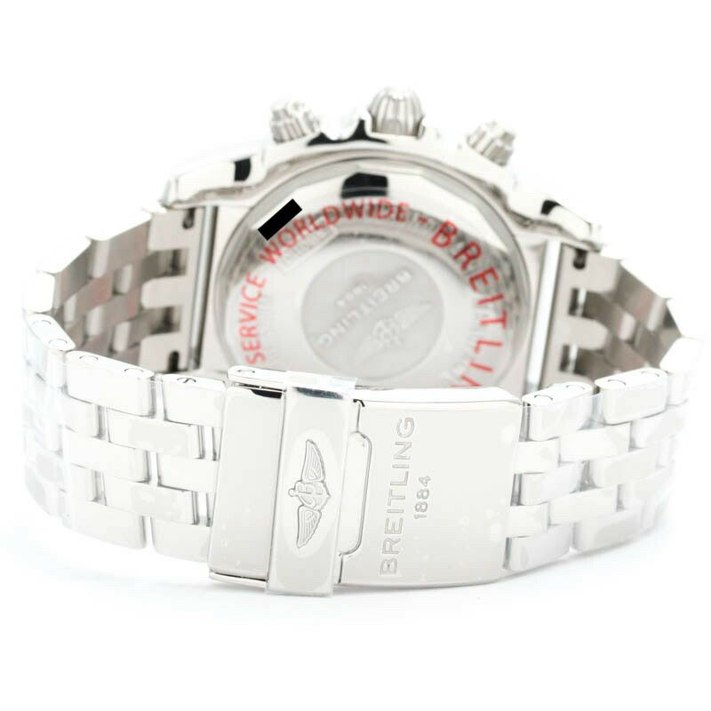 【仮】ブライトリング【BREITLING】クロノマット44AB0110(A011K22PA)メンズミラージュレッドステンレススティール腕時計時計CHRONOMAT44MIRAGEREDSS【中古】