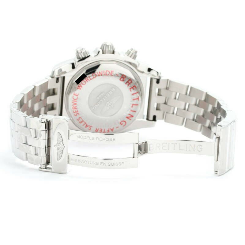 【仮】ブライトリング【BREITLING】クロノマット44AB0110(A011K22PA)メンズミラージュレッドステンレススティール腕時計時計CHRONOMAT44MIRAGEREDSS【中古】