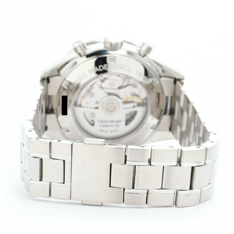 【仮】タグ・ホイヤー【TAGHEUER】カレラタキメータークロノグラフCV2015.BA0786メンズブルーステンレススティール腕時計時計CARRERATACHYMETRECHRONOGRAPHBLUESS【中古】