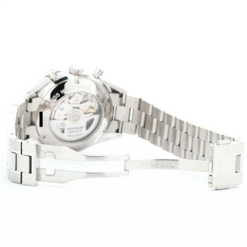 【仮】タグ・ホイヤー【TAGHEUER】カレラタキメータークロノグラフCV2015.BA0786メンズブルーステンレススティール腕時計時計CARRERATACHYMETRECHRONOGRAPHBLUESS【中古】
