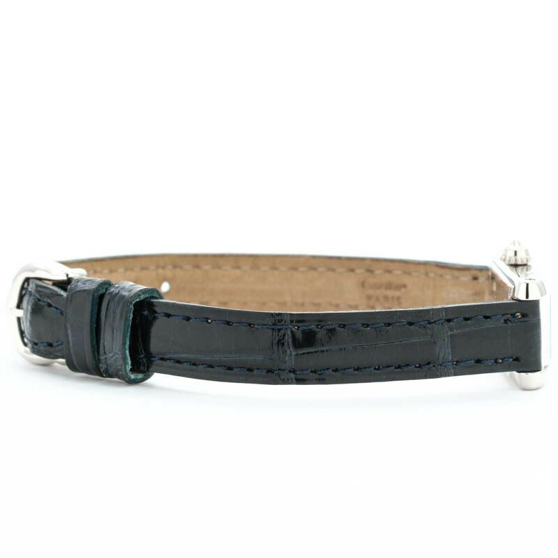 【仮】カルティエ【CARTIER】ラニエールタンクアロンジェSMWJ2001W3レディースシルバーK18ホワイトゴールド腕時計時計LANIERTANKALONGERSMSILVERK18WG【中古】