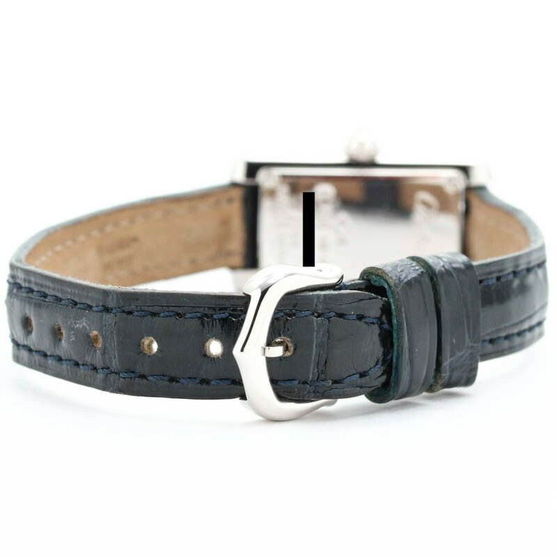 【仮】カルティエ【CARTIER】ラニエールタンクアロンジェSMWJ2001W3レディースシルバーK18ホワイトゴールド腕時計時計LANIERTANKALONGERSMSILVERK18WG【中古】