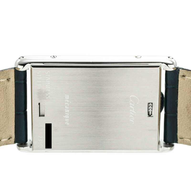 【中古】CARTIER  TANK BASCULANTE WATCH LM  カルティエ タンク バスキュラント ウォッチ LM W1011358