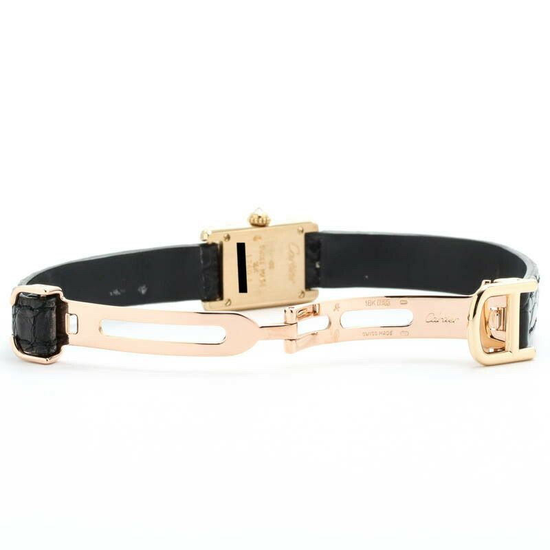 【仮】カルティエ【CARTIER】タンクミニWB202051レディースシルバーK18イエローゴールド腕時計時計TANKMINISILVERK18YG【中古】