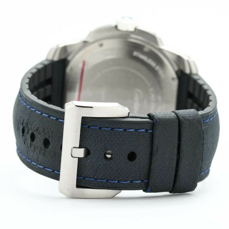 【仮】カルティエ【CARTIER】カリブルドゥカルティエダイバー42MMWSCA0010メンズブルーステンレススティール腕時計時計CALIBREDECARTIERDIVER42MMBLUESS【中古】