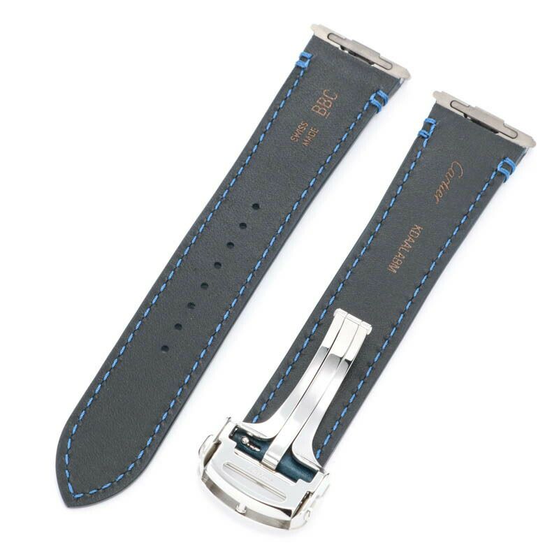 【仮】カルティエ【CARTIER】サントスドゥカルティエウォッチLMWSSA0030メンズブルーステンレススティール腕時計時計SANTOSDECARTIERWATCHLMBLUESS【中古】