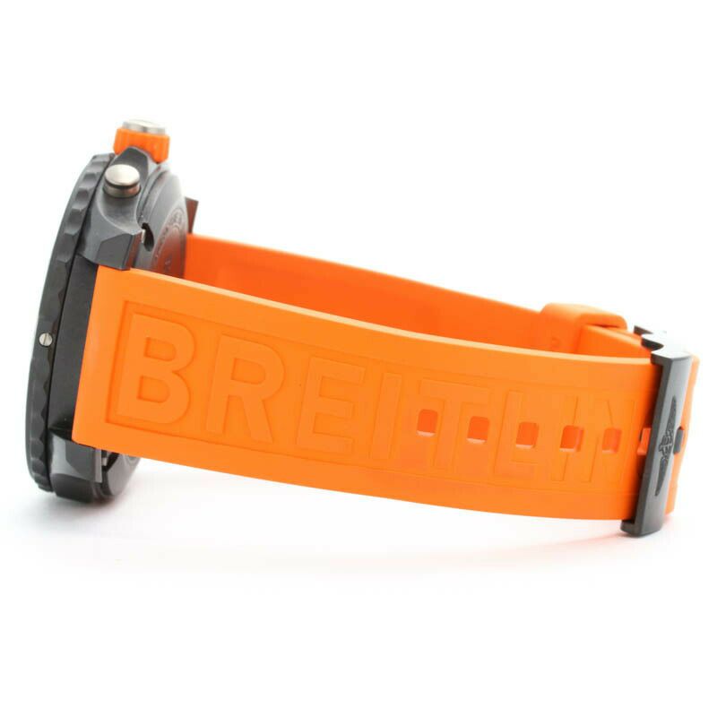 【仮】ブライトリング【BREITLING】エンデュランスプロブライトライトX82310A51B1S1メンズブラックオレンジブライトライト腕時計時計ENDURANCEPROBREITLIGHTBLACKORANGE【中古】