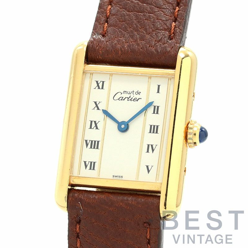 中古】CARTIER MUST TANK VERMEIL カルティエ マストタンク ヴェルメイユ W1003053｜ヴィンテージブランド｜時計・腕時計の通販サイトBEST  ISHIDA（正規・中古販売店）