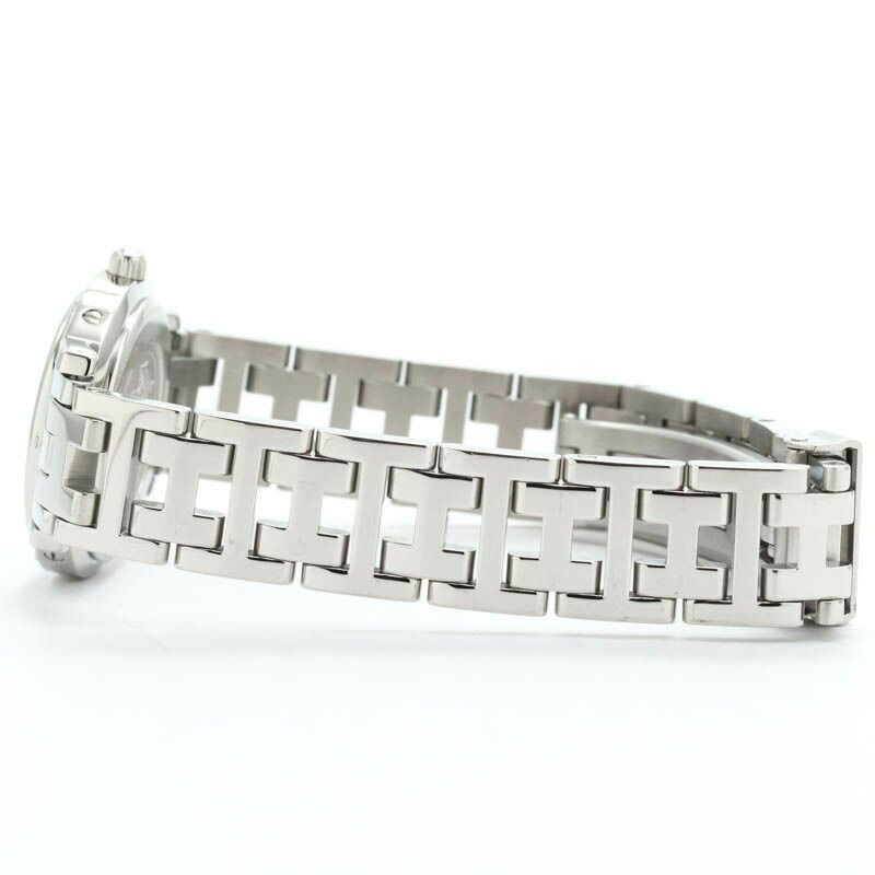 【仮】エルメス【HERMES】クリッパーナクレCL4.210レディースブルーシェルステンレススティール腕時計時計CLIPPERNACREBLUESHELLSS【中古】