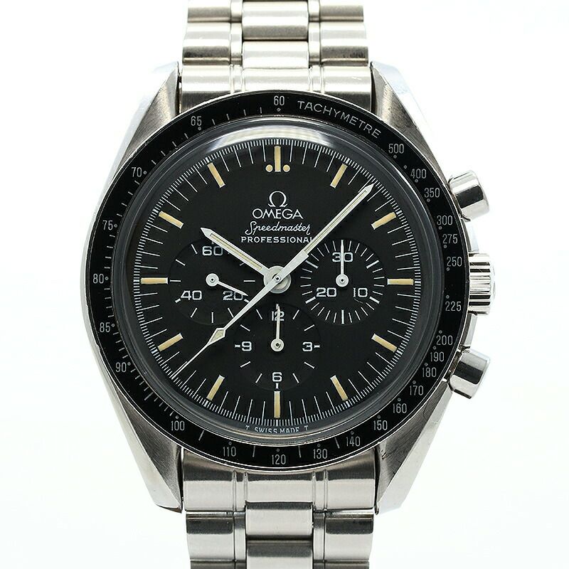 中古】OMEGA SPEEDMASTER PROFESSIONAL MOONWATCH DOWN r オメガ