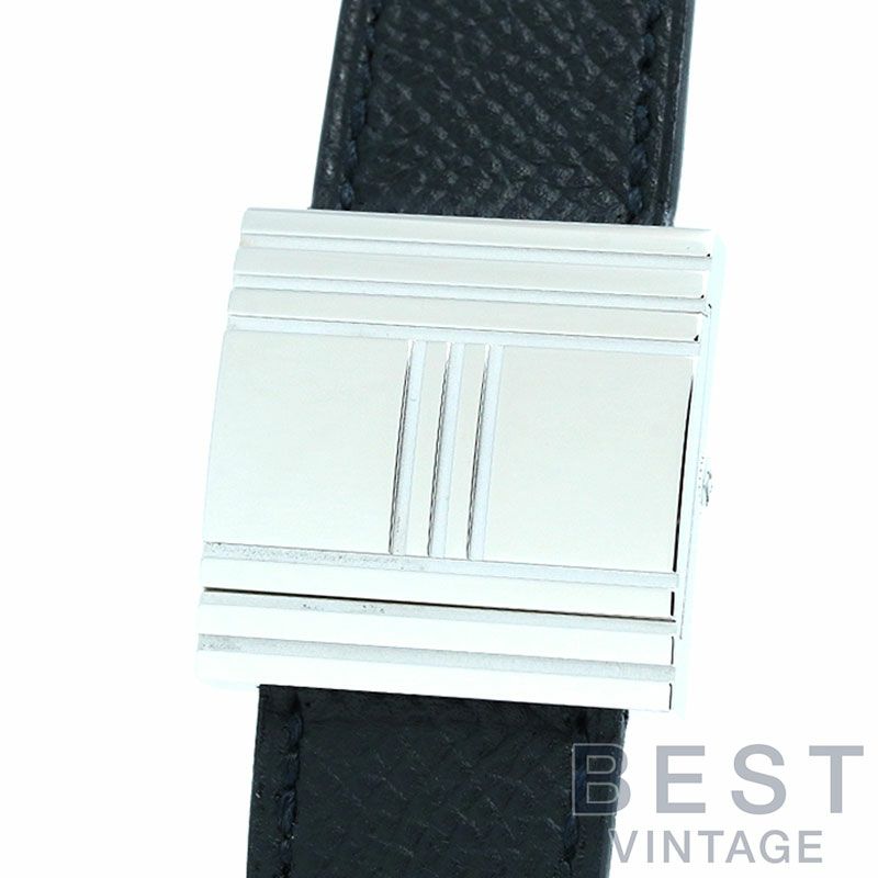 【仮】エルメス【HERMES】グリザードGL1.150レディースブラックステンレススティール腕時計時計GRISARDBLACKSS【中古】