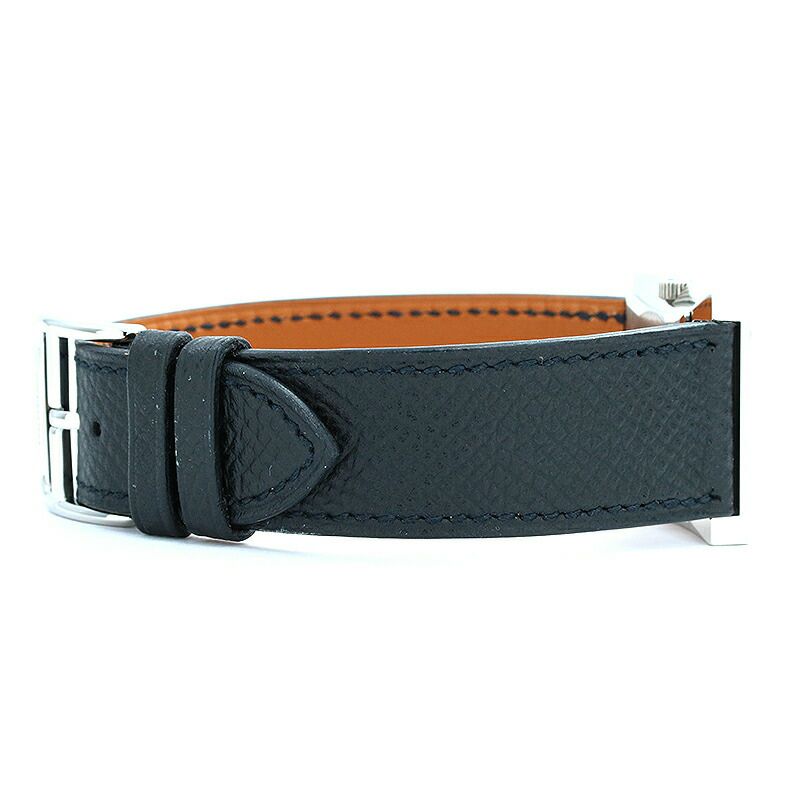 【仮】エルメス【HERMES】グリザードGL1.150レディースブラックステンレススティール腕時計時計GRISARDBLACKSS【中古】