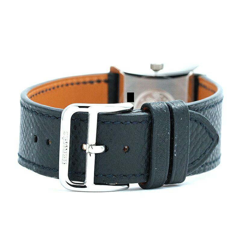 【仮】エルメス【HERMES】グリザードGL1.150レディースブラックステンレススティール腕時計時計GRISARDBLACKSS【中古】