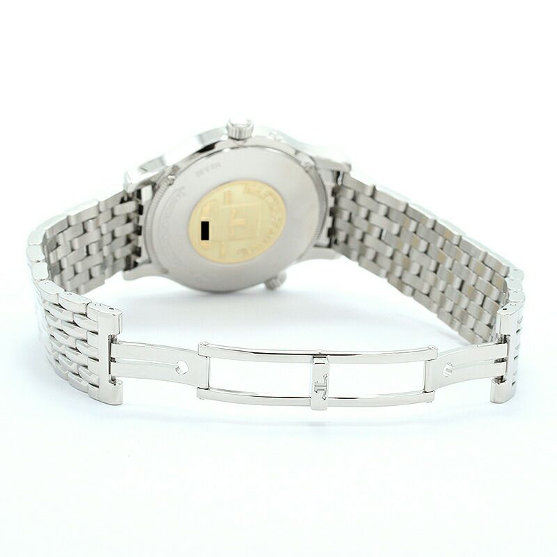 【仮】ジャガールクルト【JAEGER-LECOULTRE】マスタージオグラフィークQ1428120(142.8.92)メンズシルバーステンレススティール腕時計時計MASTERGEOGRAPHICSILVERSS【中古】