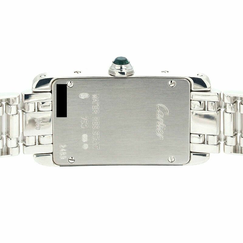 【中古】CARTIER  TANK AMERICAINE WATCH SMALL MODEL  カルティエ タンク アメリカン ウォッチ SM / タンクアメリカンSM W26019L1