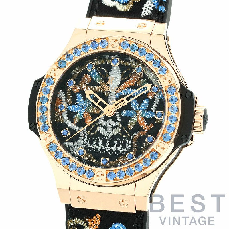 中古】HUBLOT BIG BANG BRODERIE SUGAR SKULL GOLD LIMITED EDITION OF 200 PIECES ウブロ  ビッグバン ブロイダリーシュガースカル ゴールド 200本限定  343.PS.6599.NR.1201｜ヴィンテージブランド｜時計・腕時計の通販サイトBEST ISHIDA（正規・中古販売店）