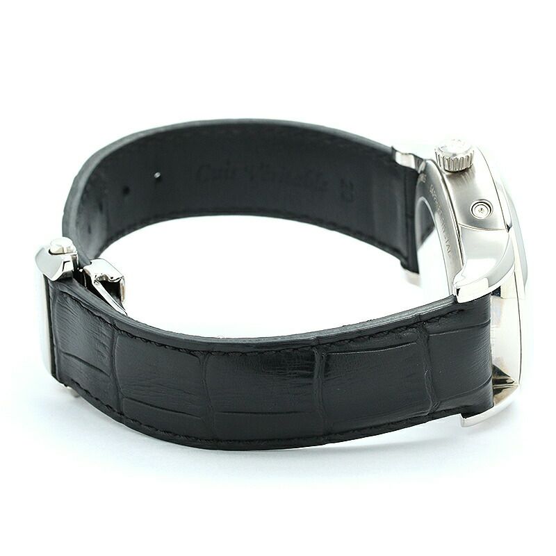 【仮】モーリスラクロア【MAURICELACROIX】レクラシックムーンフェイズLC6068-SS001-33ESメンズブラックステンレススティール腕時計時計LESCLASSIQUESMOONPHASEBLACKSS【中古】