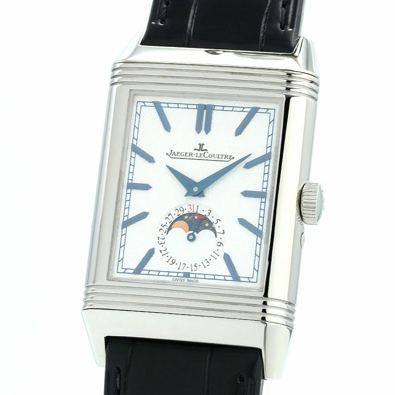 【中古】JAEGER-LE COULTRE  REVERSO TRIBUTE MOON  ジャガー・ルクルト レベルソ トリビュート ムーン Q3958420 (216.8.D3)