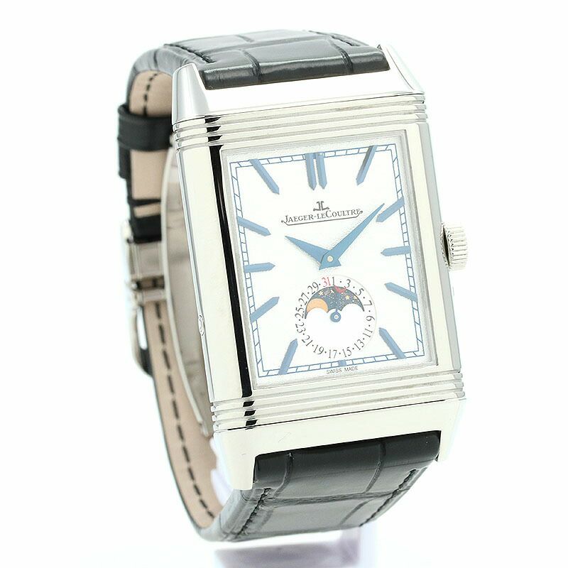 【中古】JAEGER-LE COULTRE  REVERSO TRIBUTE MOON  ジャガー・ルクルト レベルソ トリビュート ムーン Q3958420 (216.8.D3)