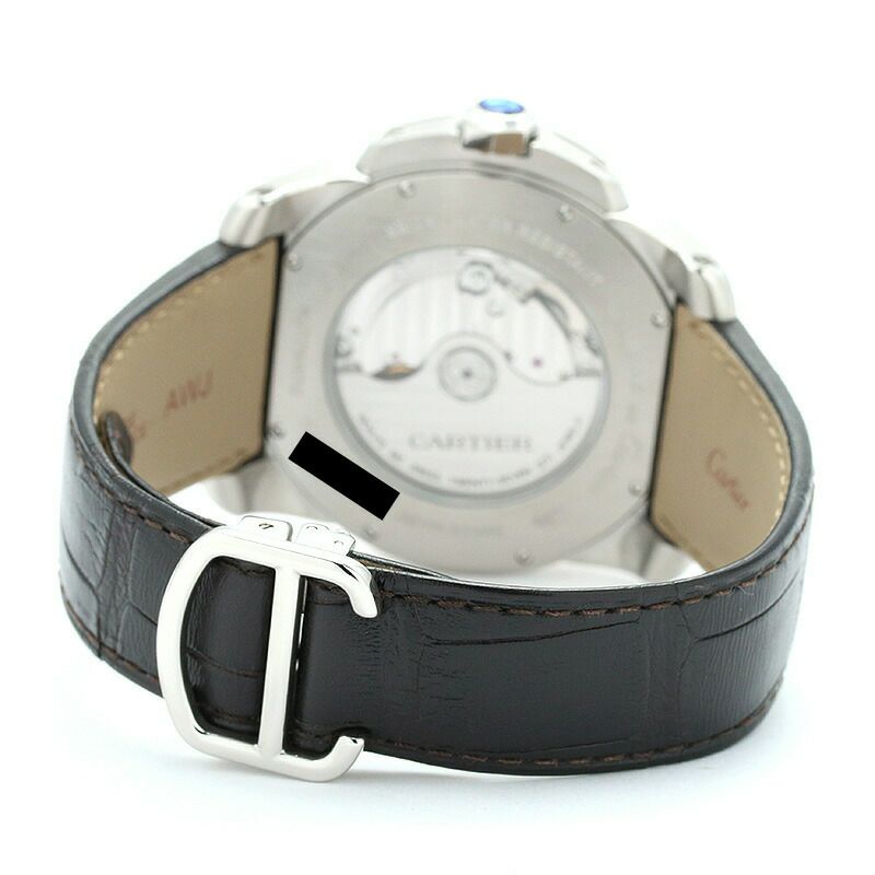 【仮】カルティエ【CARTIER】カリブルドゥカルティエウォッチLMW7100039メンズシルバーK18ピンクゴールド/ステンレススティール腕時計時計CALIBREDECARTIERWATCHLMSILVERK18PG/SS【中古】