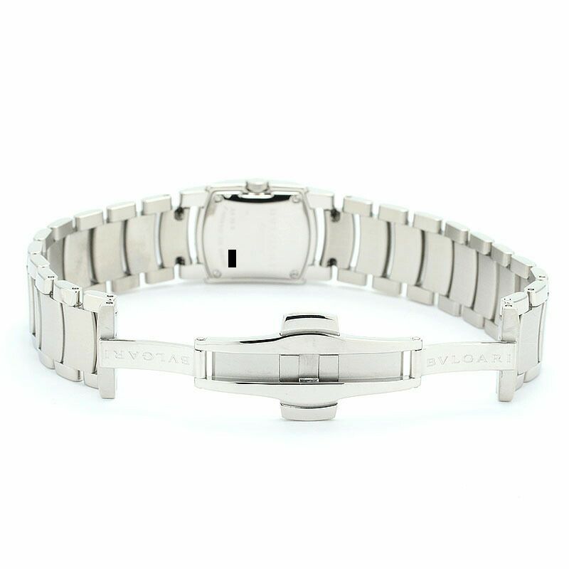 【仮】ブルガリ【BVLGARI】アショーマDAA26Sレディースブラックステンレススティール腕時計時計ASSIOMADBLACKSS【中古】