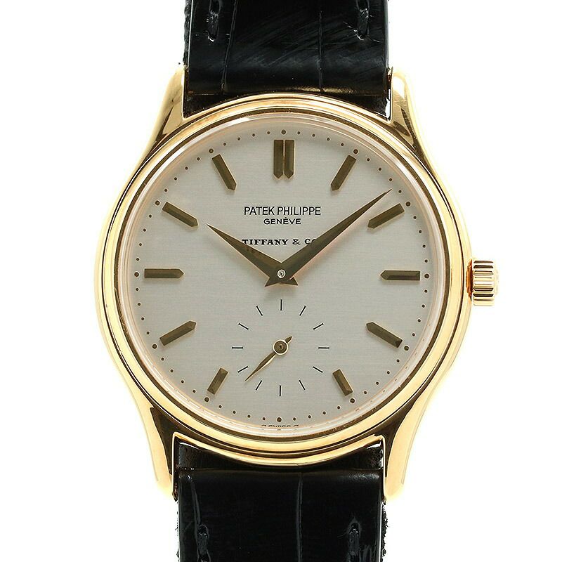 中古】PATEK PHILIPPE CALATRAVA TIFFANY & CO. DOUBLE NAME パテック