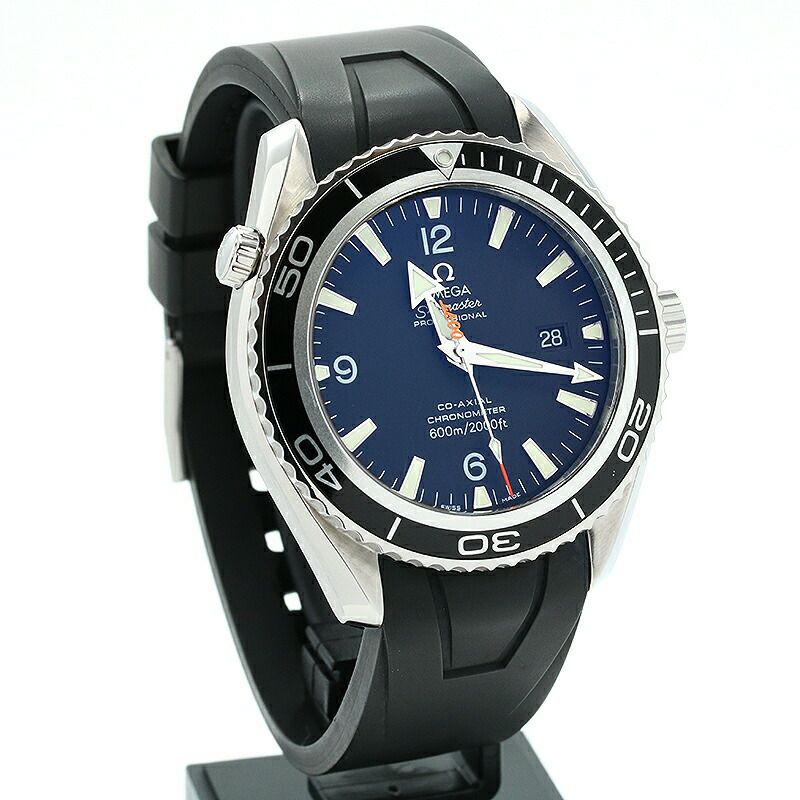 【仮】オメガ【OMEGA】シーマスタープラネットオーシャン007カジノロワイヤル5007本限定2907.50.91メンズブラックステンレススティール腕時計時計SEAMASTERPLANETOCEAN007CASINOROYALELIMITADEDITIONBLACKSS【中古】