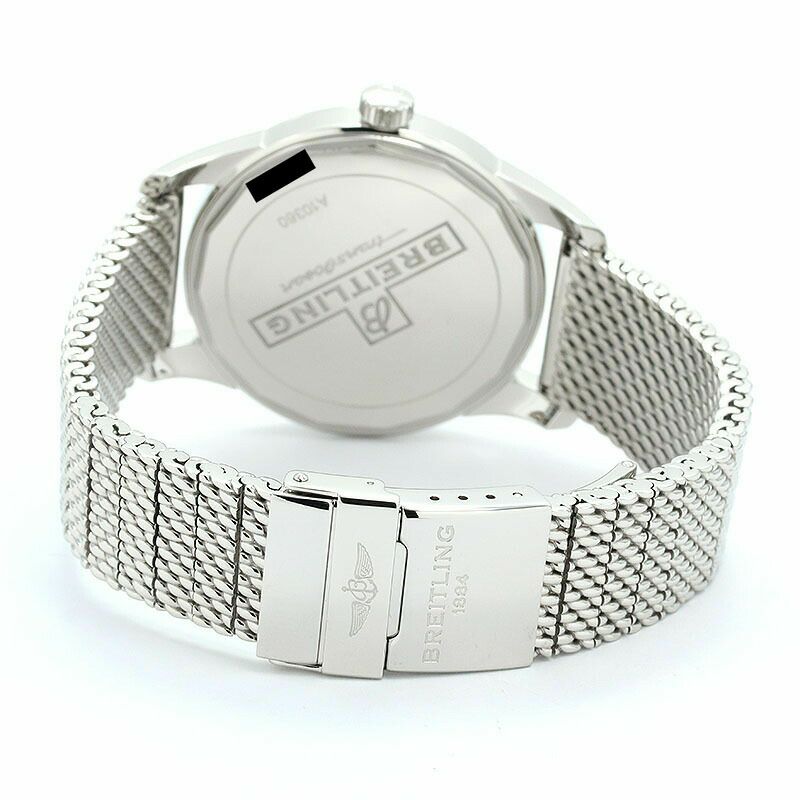 【仮】ブライトリング【BREITLING】トランスオーシャンA10360(A036G21OCA)メンズシルバーステンレススティール腕時計時計TRANSOCEANSILVERSS【中古】