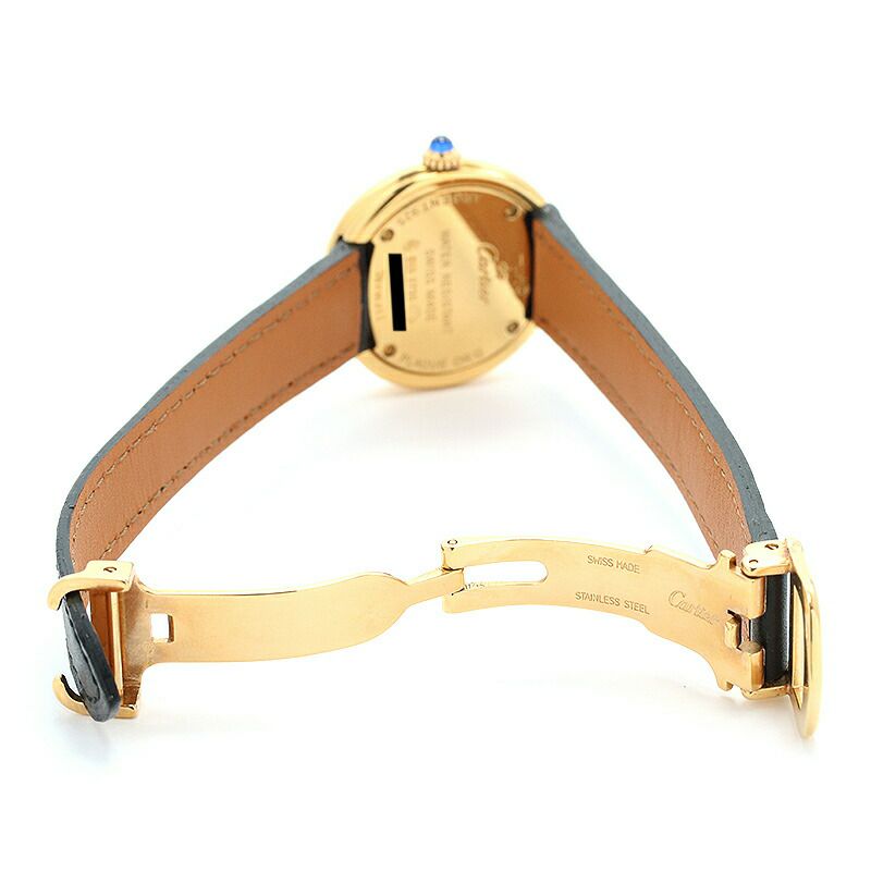 【仮】カルティエ【CARTIER】マストトリニティウォッチW1010644レディースシルバーシルバー925(イエローゴールドメッキ)腕時計時計MUSTTRINITYWATCHSILVERSV925(YGメッキ)【中古】