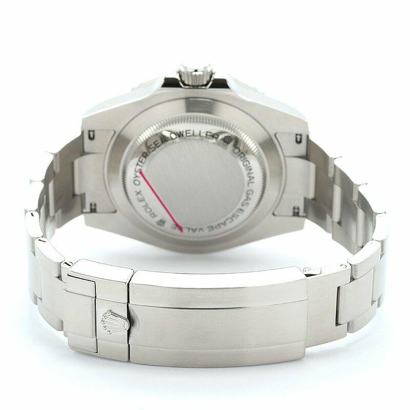 【仮】ロレックス【ROLEX】シードゥエラー4000116600メンズブラックステンレススティール腕時計時計SEA-DWELLER4000BLACKSS【中古】