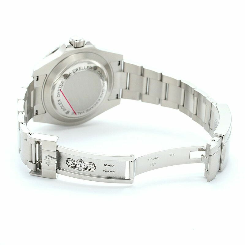【仮】ロレックス【ROLEX】シードゥエラー4000116600メンズブラックステンレススティール腕時計時計SEA-DWELLER4000BLACKSS【中古】