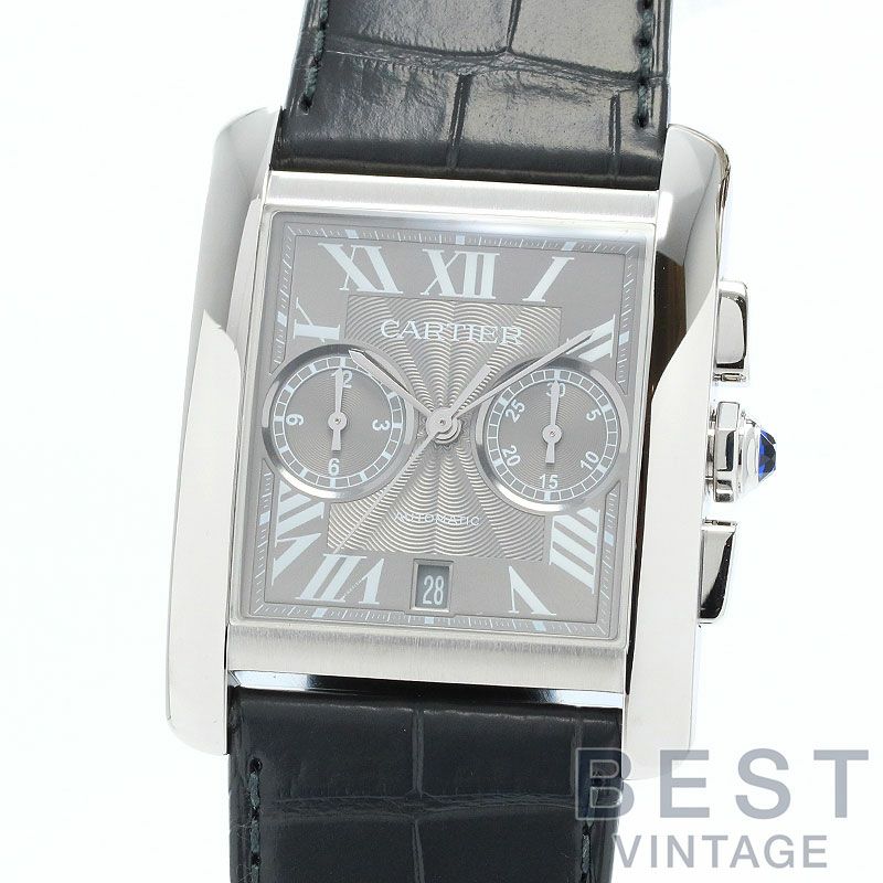 中古】CARTIER TANK MC CHRONOGRAPH カルティエ タンクMC クロノ