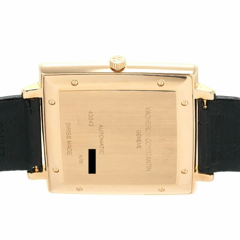 【仮】ヴァシュロンコンスタンタン【VACHERONCONSTANTIN】ヒストリークエクストラフラット196843043/000R-9592メンズシルバー18Kローズゴールド腕時計時計HISTORIQUEULTRA-FINE1968SILVERK18RG【中古】
