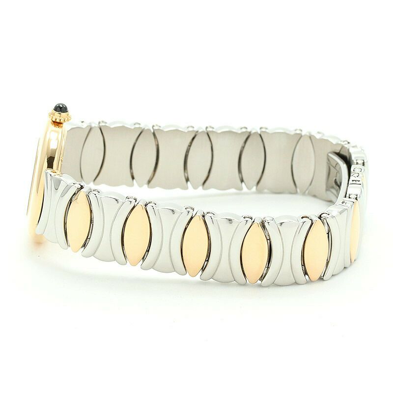 【仮】カルティエ【CARTIER】クドレコリゼウォッチSM/コリゼSMW40001F2レディースアイボリーK18イエローゴールド腕時計時計COUDREECOLISEEWATCHSMALLMODELIVORYK18YG【中古】