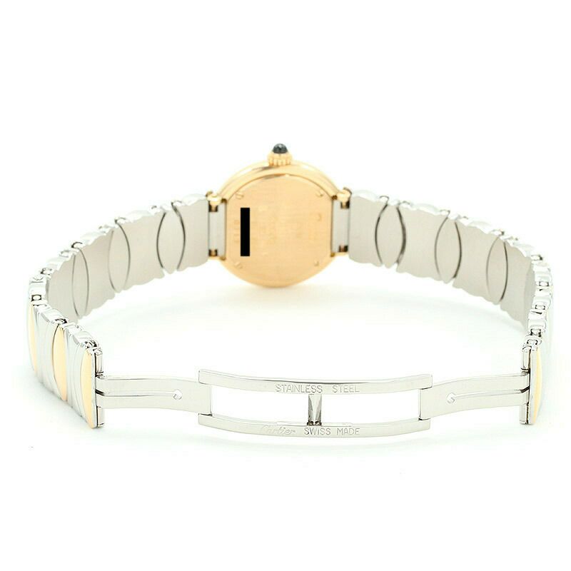 【仮】カルティエ【CARTIER】クドレコリゼウォッチSM/コリゼSMW40001F2レディースアイボリーK18イエローゴールド腕時計時計COUDREECOLISEEWATCHSMALLMODELIVORYK18YG【中古】