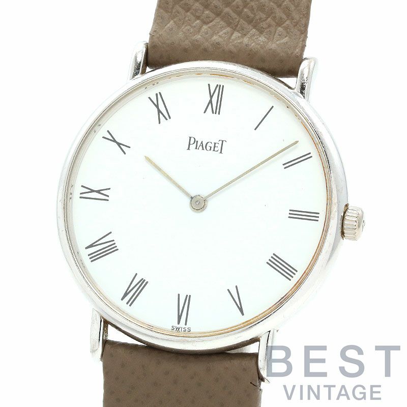 中古】PIAGET ROUND MECANIQUE WATCH ピアジェ ラウンド メカニック 