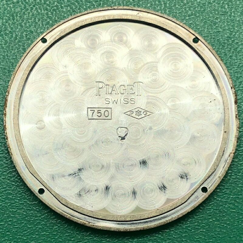 中古】PIAGET ROUND MECANIQUE WATCH ピアジェ ラウンド メカニック