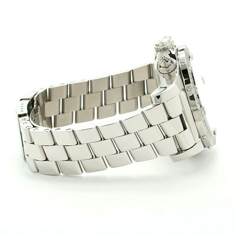 【仮】ブライトリング【BREITLING】スーパーアベンジャーA13370(A337B07PRS)メンズブラックステンレススティール腕時計時計SUPERAVENGERBLACKSS【中古】